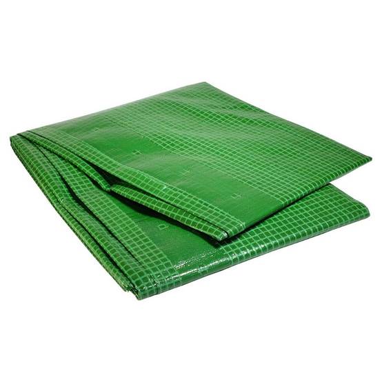 Bâche Peinture 3x4 m VR170PE - Bâche Armée Verte - Haute Qualité - Bâche de protection Peinture pour sol et meuble TECPLAST - Image 1