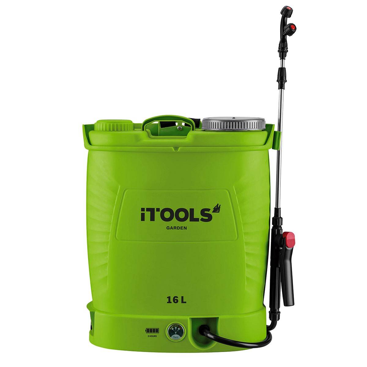 Pulvérisateur electrique à batterie 16L 12V 8Ah Pression 6 bar Itools Lance Inox + Accessoires - Imagen 1