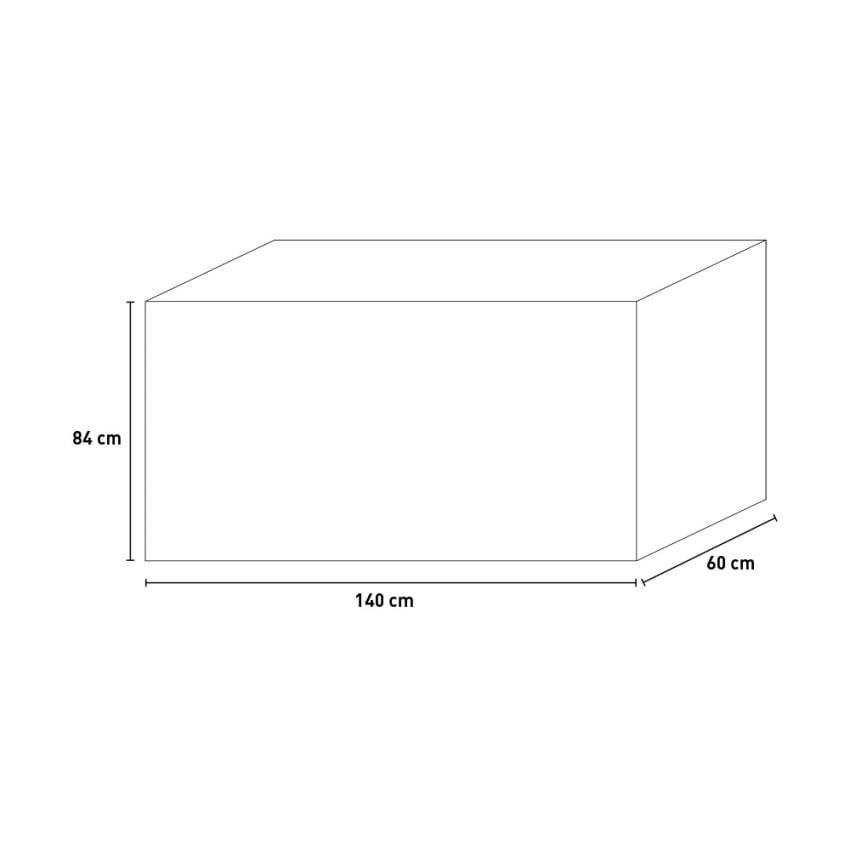 Habitat Et Jardin - Coffre-banc Jardin Résine "bogota" - 265 L - 140 X 60 X 84 Cm - Beige -habitat Et Jardin - Imagen 10
