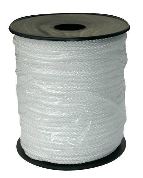 Outifrance - Tresse blanche polypropylène Ø 4 mm x 100 m