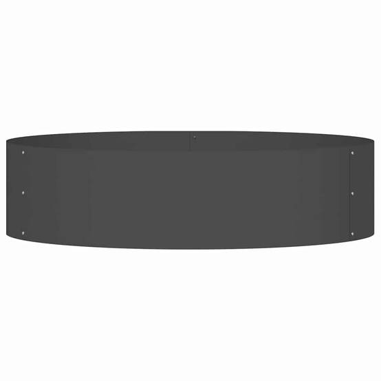 Bordure de Jardin Ronde Acier Noir pour Massif Arbre Cercle de Plantation Ø80x20 cm - ComfortXL Outdoor Living - Image 5