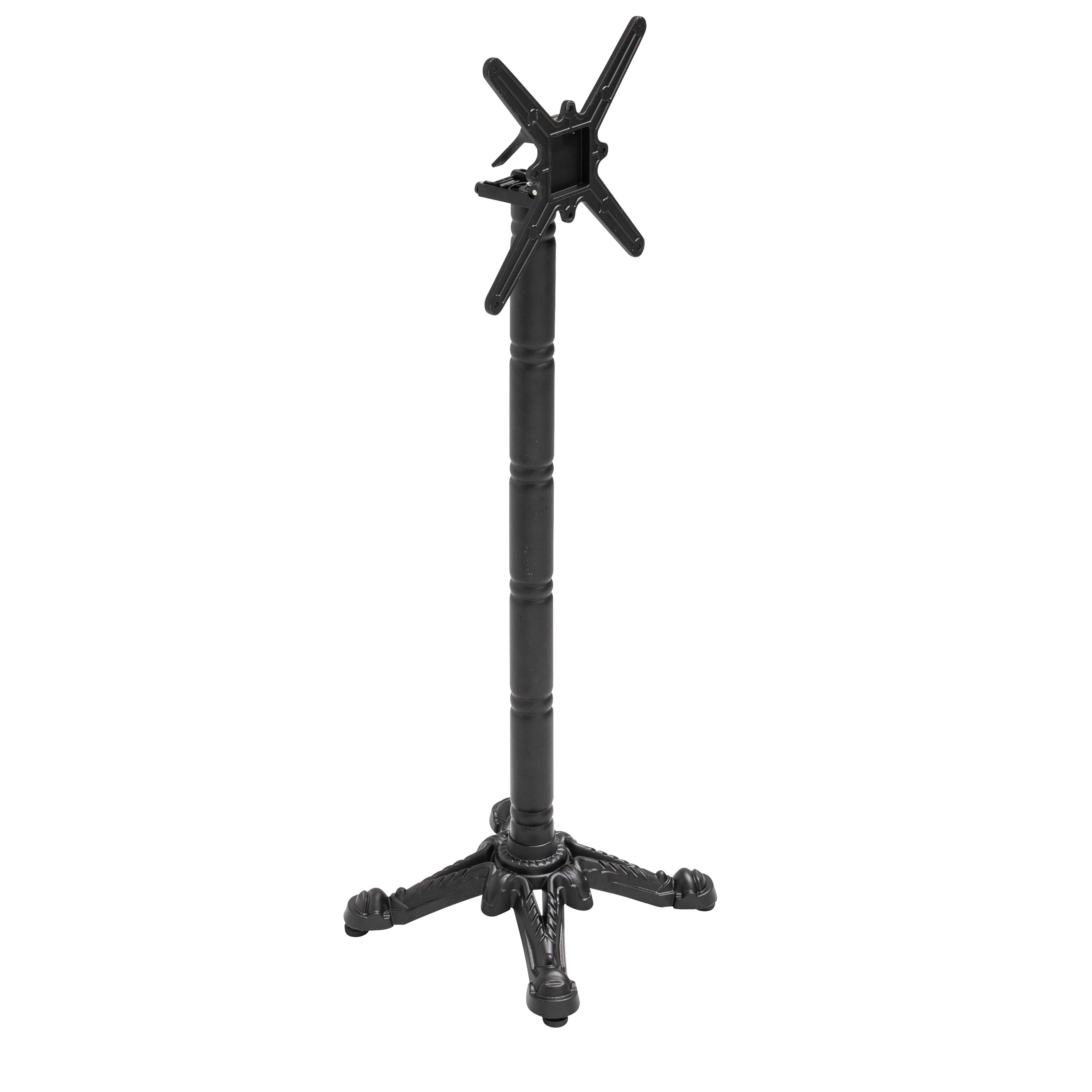 Oviala - Pied de table avec système inclinable 108 cm en fonte noir Versailles Versailles - Oviala - Imagen 2