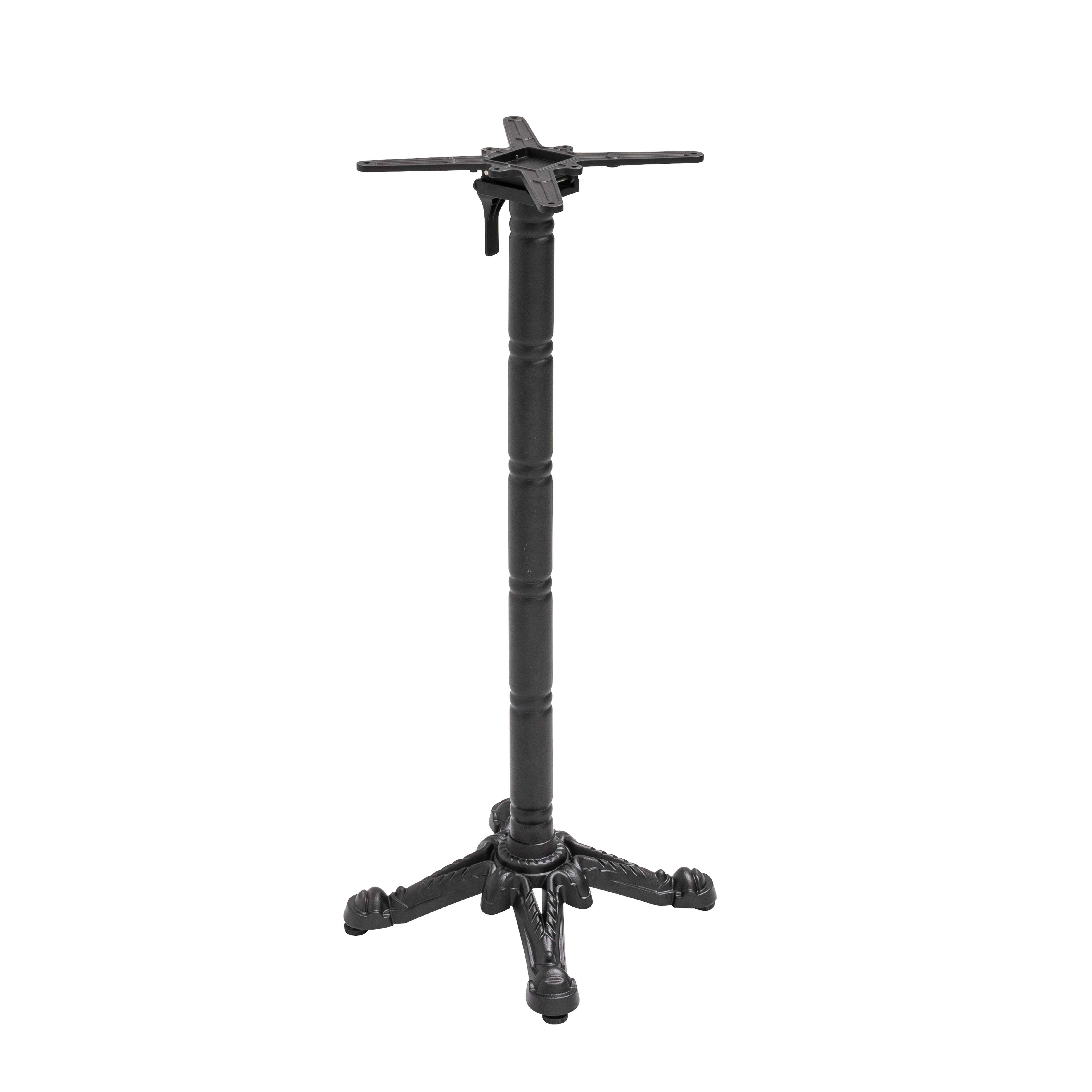 Oviala - Pied de table avec système inclinable 108 cm en fonte noir Versailles Versailles - Oviala - Imagen 1