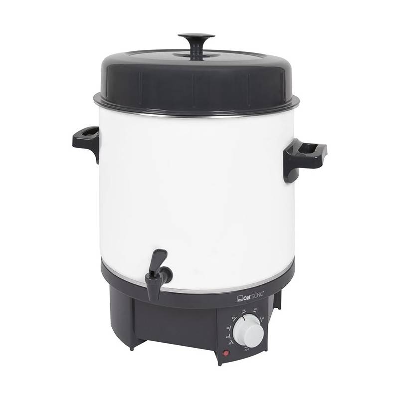 Stérilisateur à bocaux 25L 1800W  EKA 3338 Blanc Clatronic