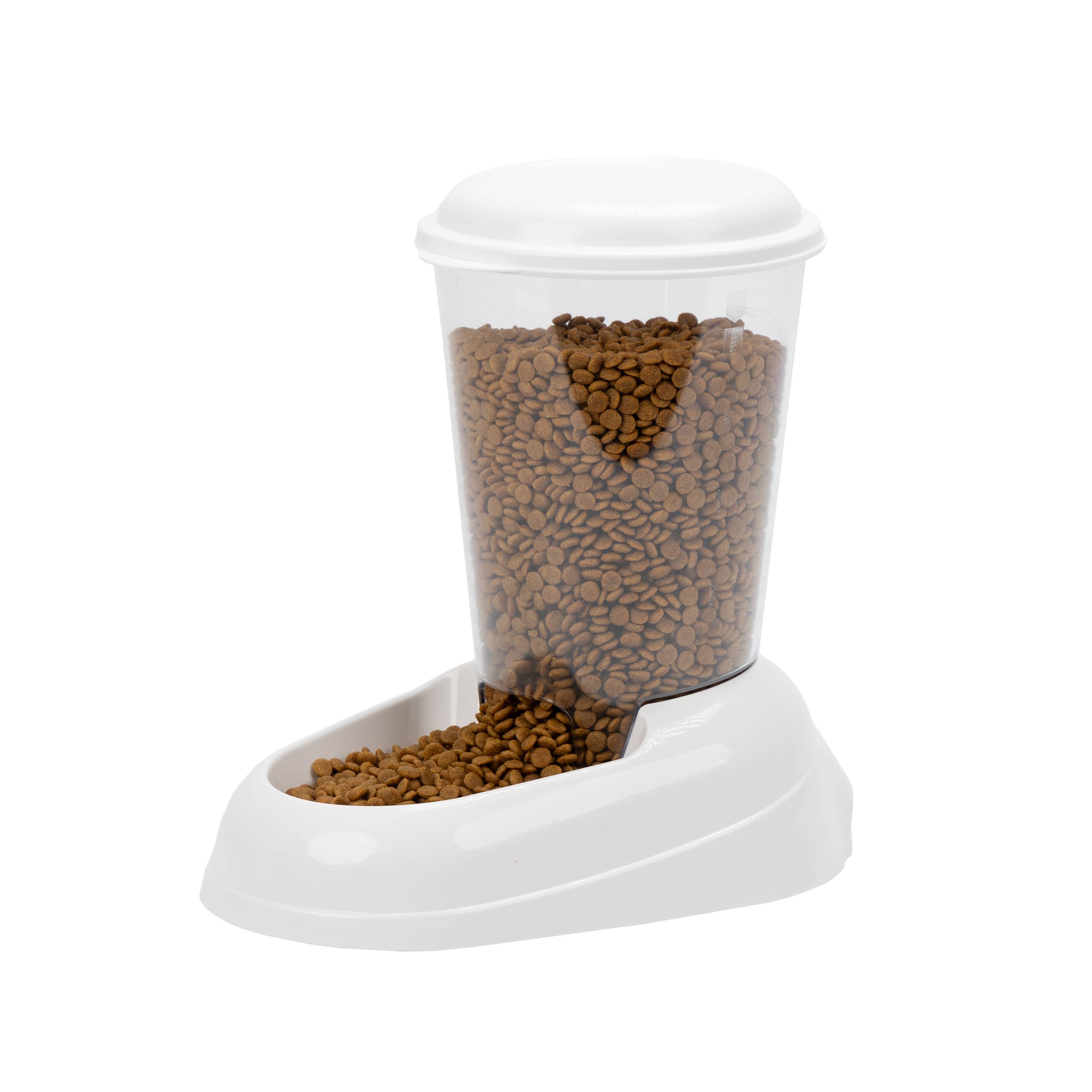 Ferplast - Ferplast Distributeur de croquettes pour chiens et chats ZENITH, 3 litres, Distributeur de croquettes pour animaux, fond antidérapant, 20,2 x 29,2 x h - Imagen 1