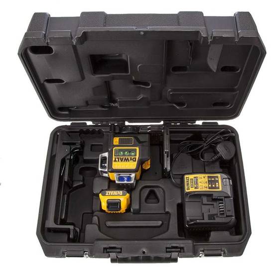 Niveau laser multilignes vert 10,8V XR + 1 batterie 2Ah + chargeur - DEWALT - DCE089D1G-QW - Image 5