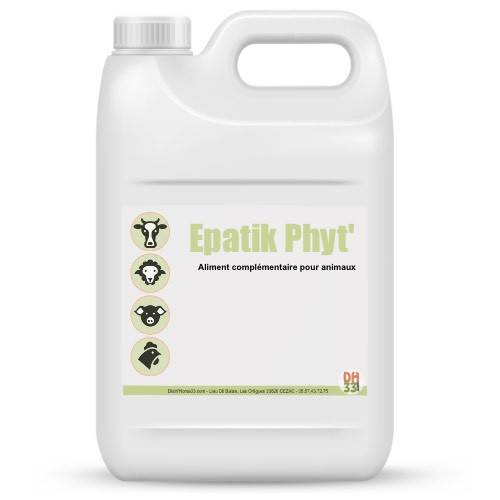 Epatik Phyt' - Drainant Naturel pour bétail - 1L - Distri’Horse33