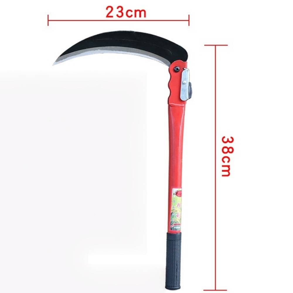 Faucille Jardin-Faucille Pliante Sécurité Lame Acier Pour Désherbage Jardin - Living123 - Image 2