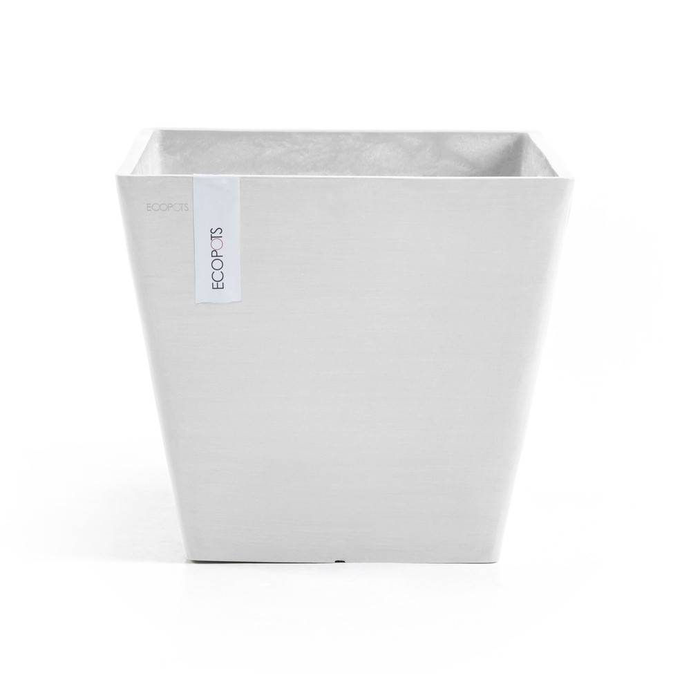 Ecopots - Pot Rotterdam 50 Pure White ECOPOTS - Imagen 1