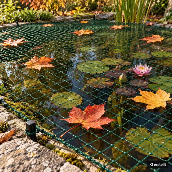 Aquagart - Filet de bassin 15 m x 6 m filet à feuilles, filet, filet de protection contre les oiseaux, robuste - Image 7