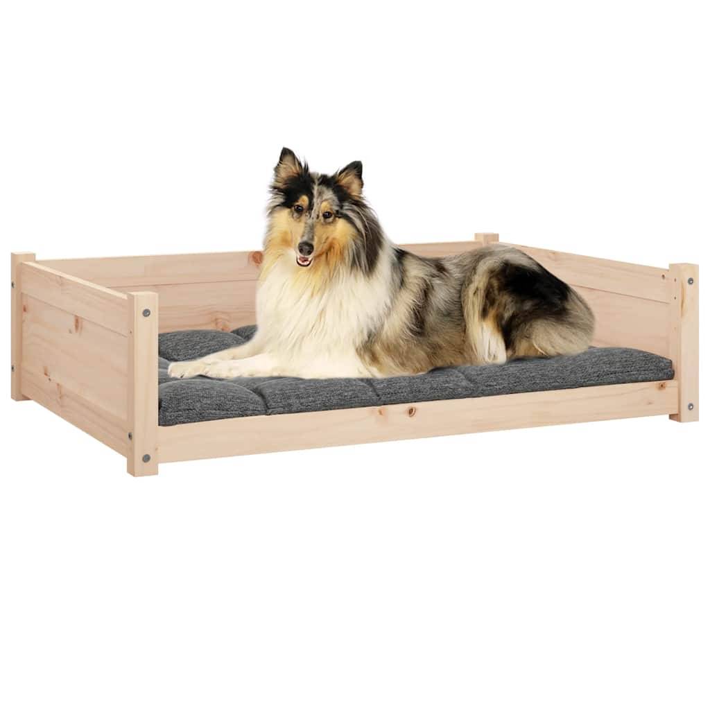 Vidaxl - Lit pour chien 95,5x65,5x28 cm Bois de pin solide vidaXL 821457 - Imagen 5