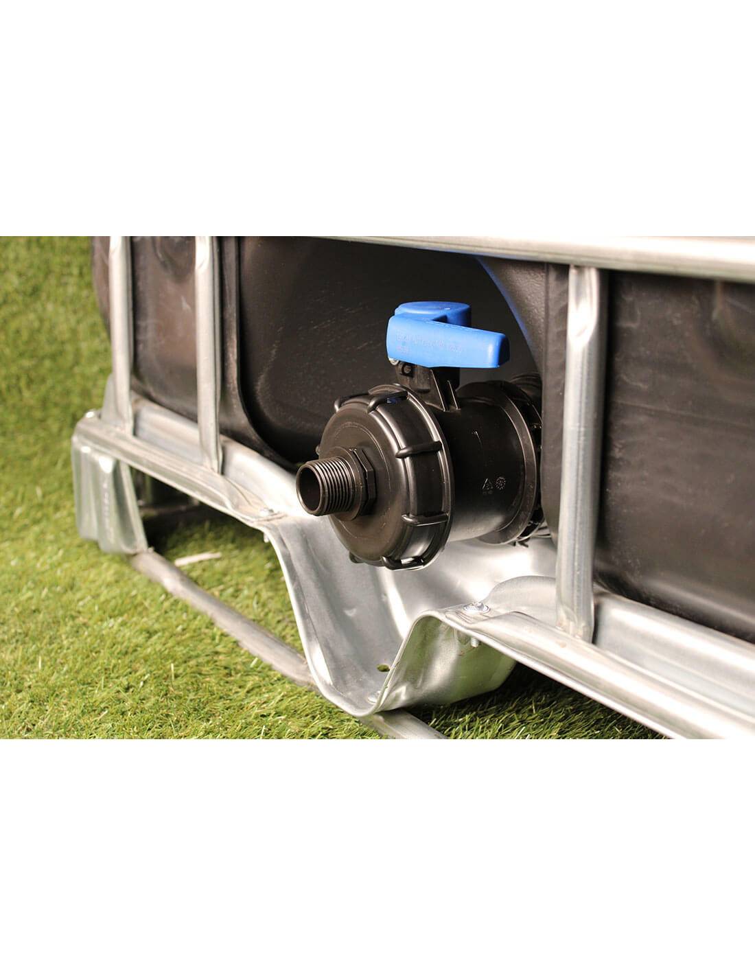 Raccord cuve S100X8 - Fileté mâle 1'' Pas gaz (26x34 mm) - Imagen 2