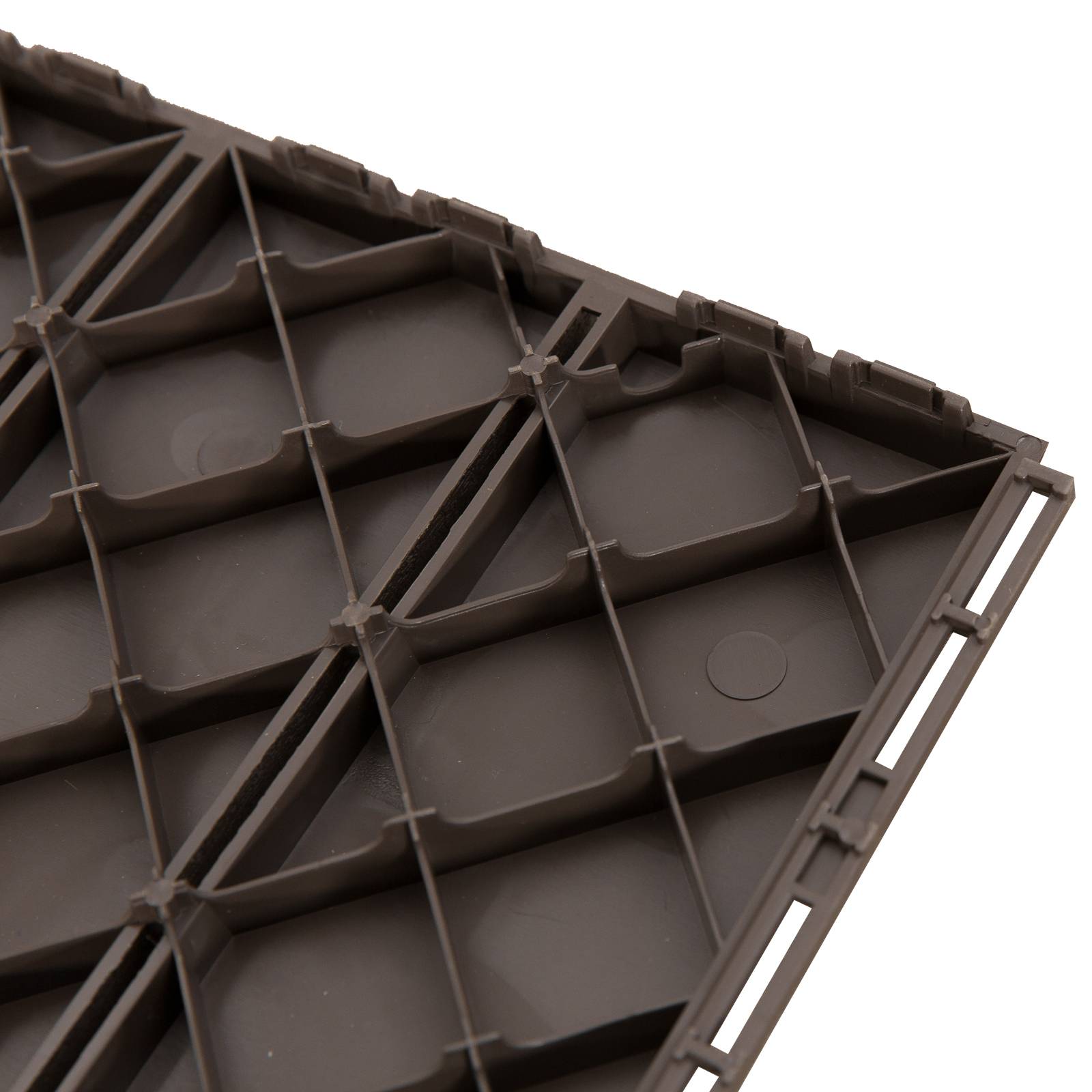 Outsunny - Dalles terrasse - lot de  9 - emboîtables, installation très simple - petits carreaux composite plastique imitation bois chocolat - Outsunny - Imagen 9