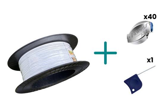 Kit de tension fil Deltane pour serre - LES SERRES TONNEAU - Image 1