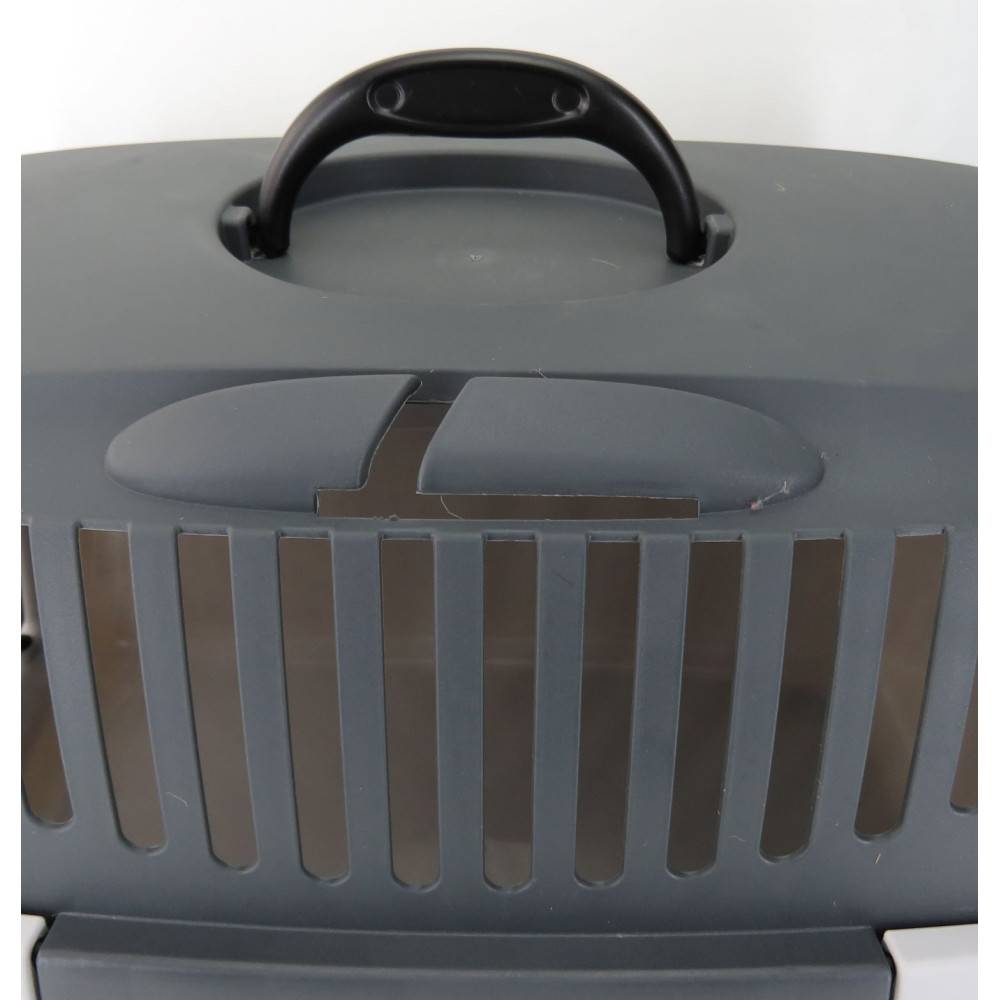 Cage gulliver 1, couleur gris, taille : 48 x 32 x 31 cm, transport chien max 6 kg - Imagen 4