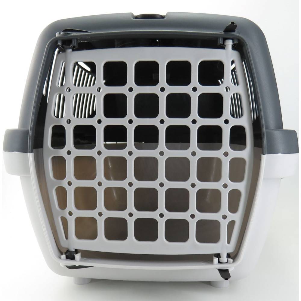 Cage gulliver 1, couleur gris, taille : 48 x 32 x 31 cm, transport chien max 6 kg - Image 3