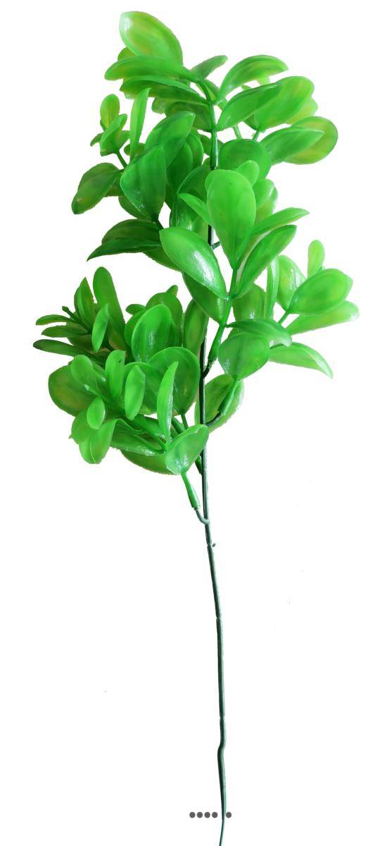 Artificielles - Sedum artificiel en piquet H42cm plastique ext. très dense 9 têtes - Imagen 1