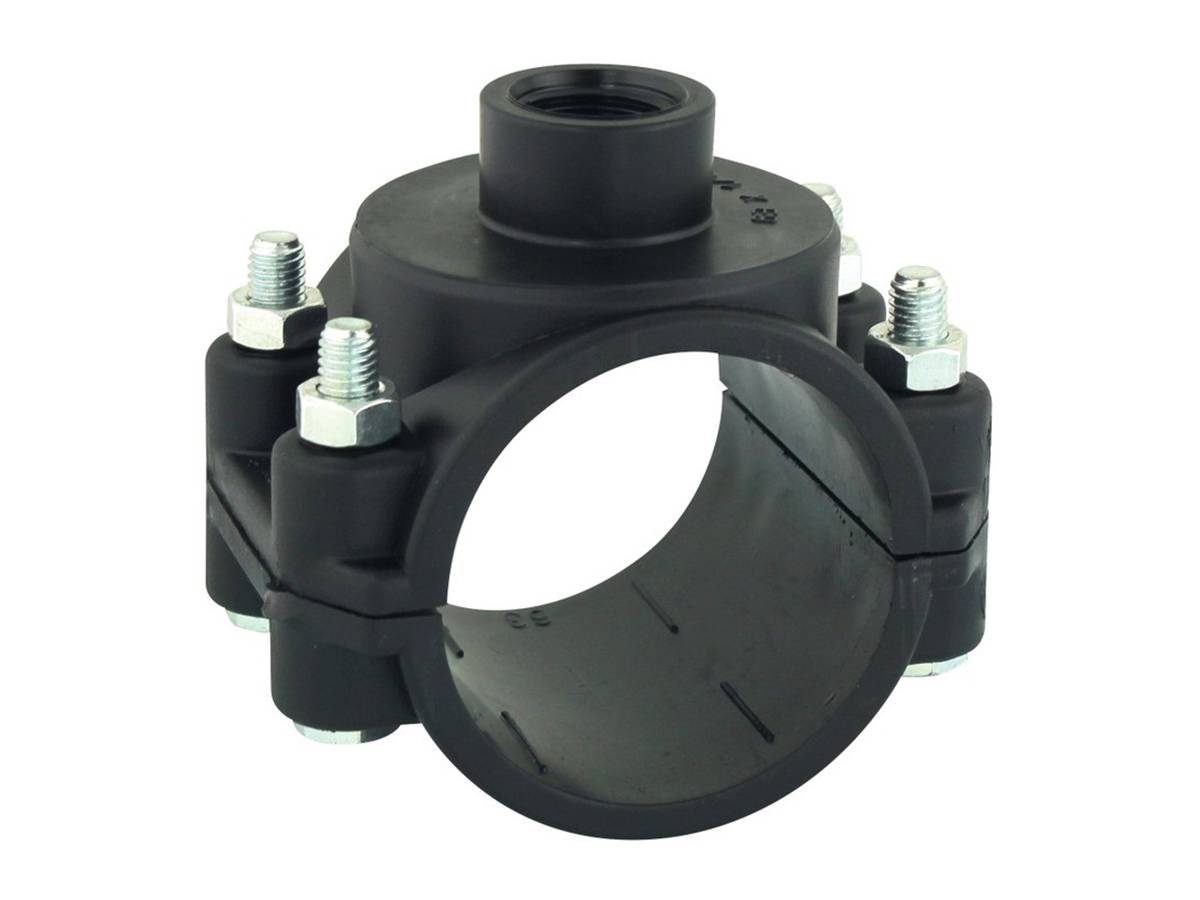 Fitt - Collier de prise en charge Ø 63 mm x 3/4' - Fitt
