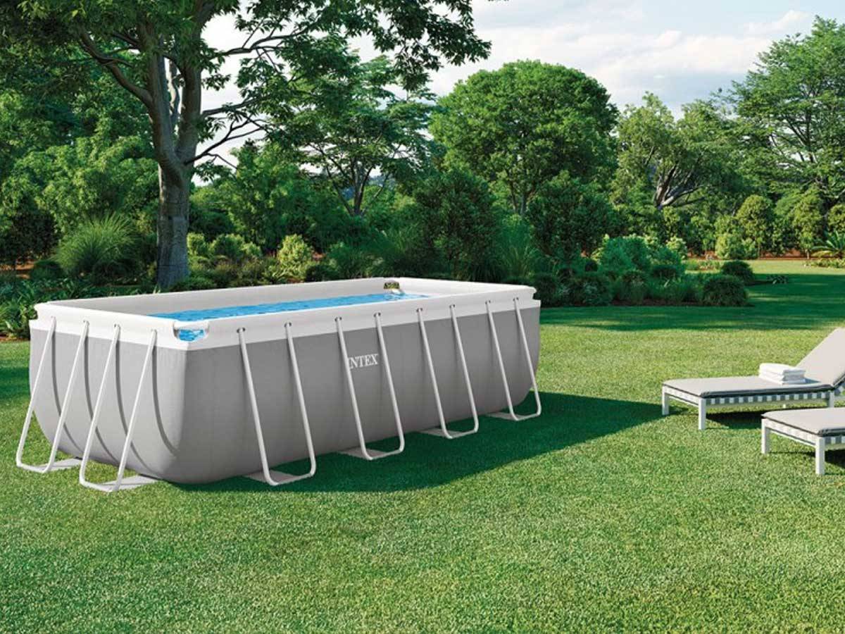 Piscine tubulaire Prism Frame rectangulaire 4,00 x 2,00 x 1,22 m - Intex - Imagen 4