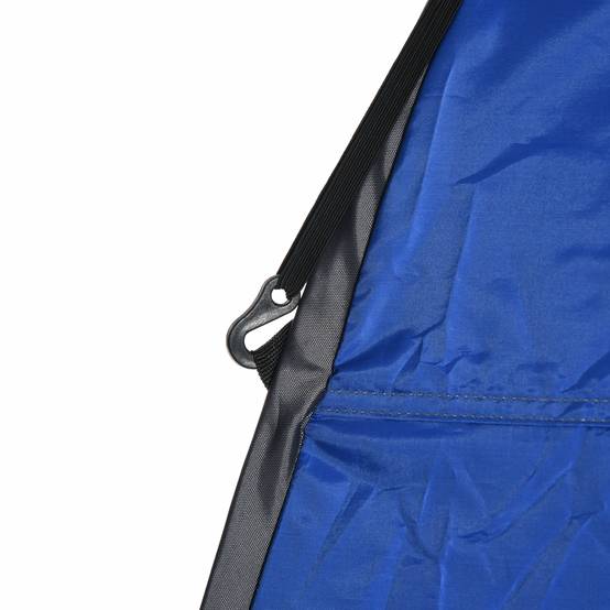 Tente de douche pop-up acier bleu foncé 126 x 124 x 189 cm - PANGIVO - Image 10