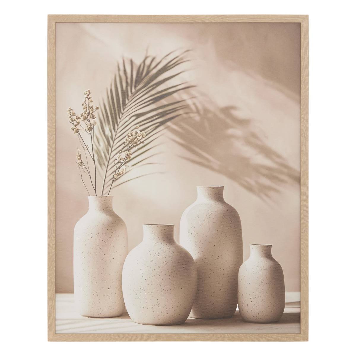 Atmosphera - Toile Marny rectangulaire 40x50cm - Atmosphera Créateur d'intérieur