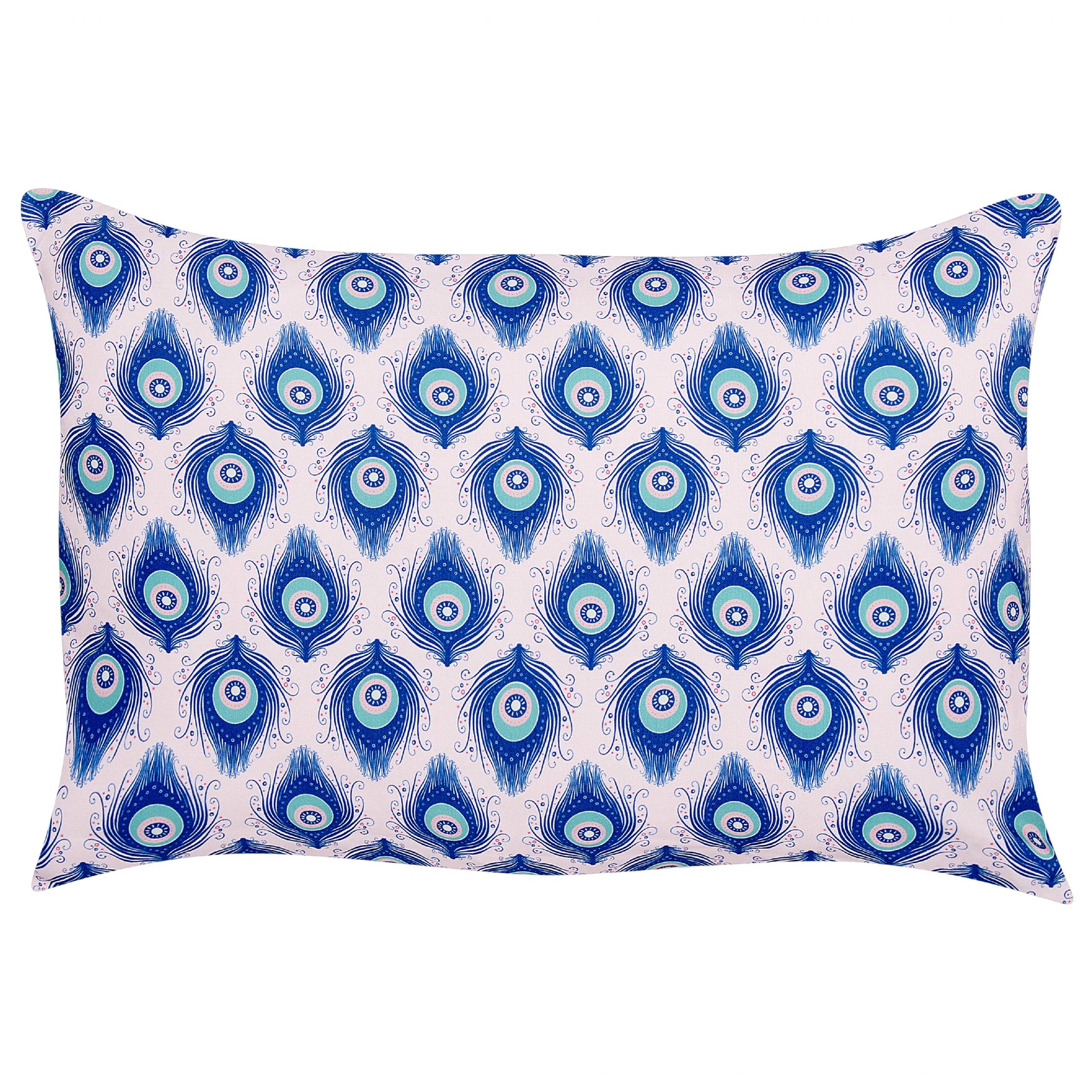 Beliani - Coussin d'extérieur Polyester Bleu CERIANA - Beliani - Imagen 4
