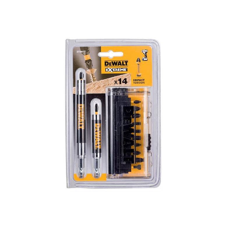 Dewalt - Coffret 14 pièces avec embouts de vissage Impact Torsion + 2 Porte-embouts magnétiques DEWALT DT70512T-QZ Dewalt - Imagen 1