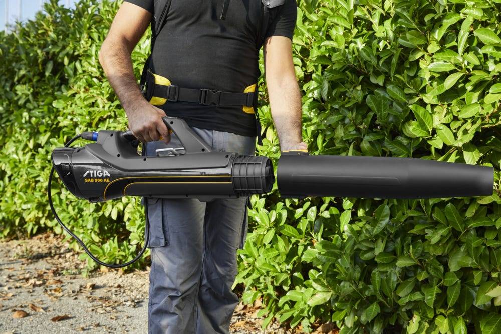 Stiga - Souffleur SAB 900 AE, 800W, autonomie 100 min, léger 2.7 kg, compatible batteries 7.5Ah - STIGA - Imagen 9