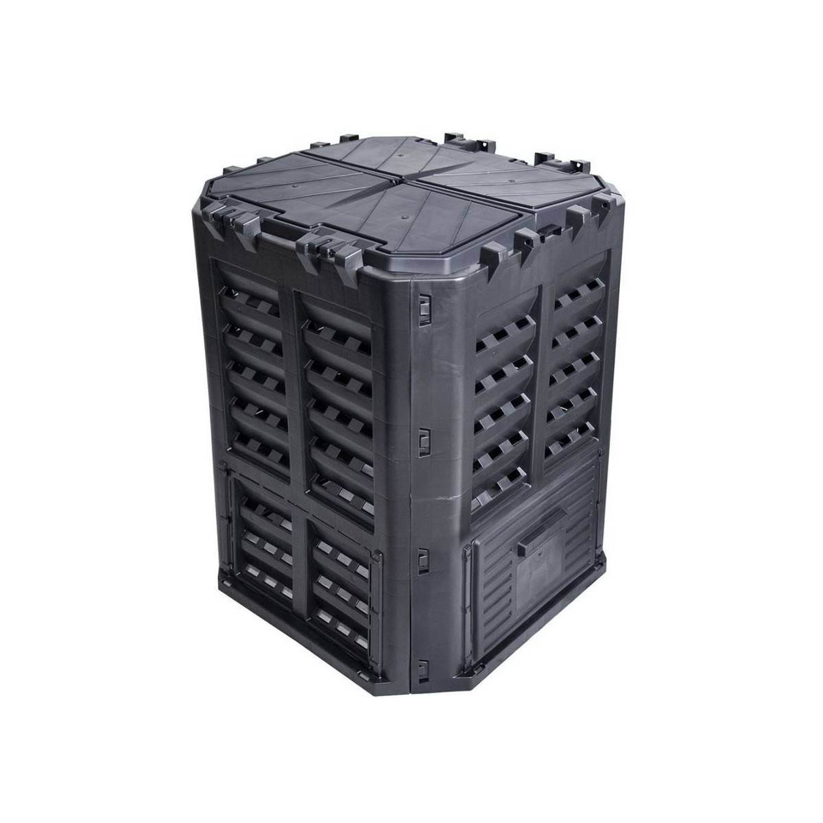 Composteur de jardin 360 Litres 69 x 69 x H84 cm KOMPOBOX BRIXO - Imagen 1