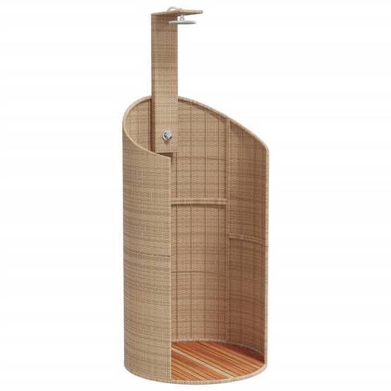 Douche d'exterieur Corinth Naturel 100 X 100 X 241,5 cm - P87211N - Image 2