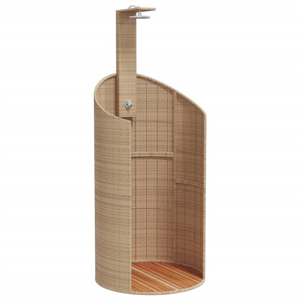 Douche d'exterieur  Corinth Naturel  100 X 100 X 241,5 cm  - P87211N - Image 2