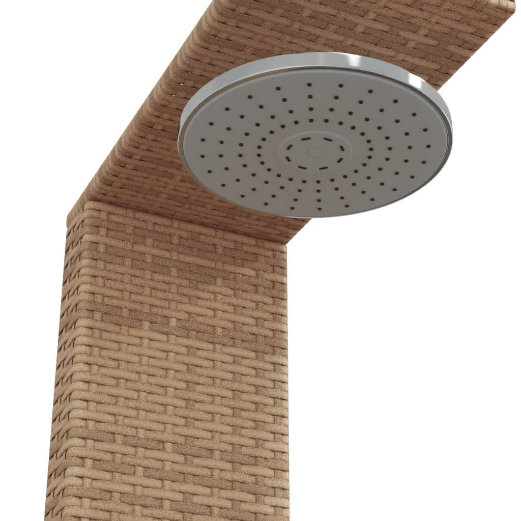 Douche d'exterieur  Corinth Naturel  100 X 100 X 241,5 cm  - P87211N - Image 9