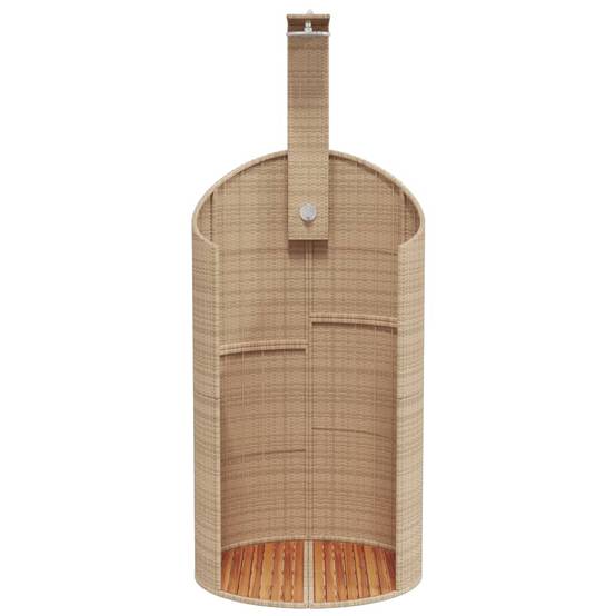 Douche d'exterieur Corinth Naturel 100 X 100 X 241,5 cm - P87211N - Image 5