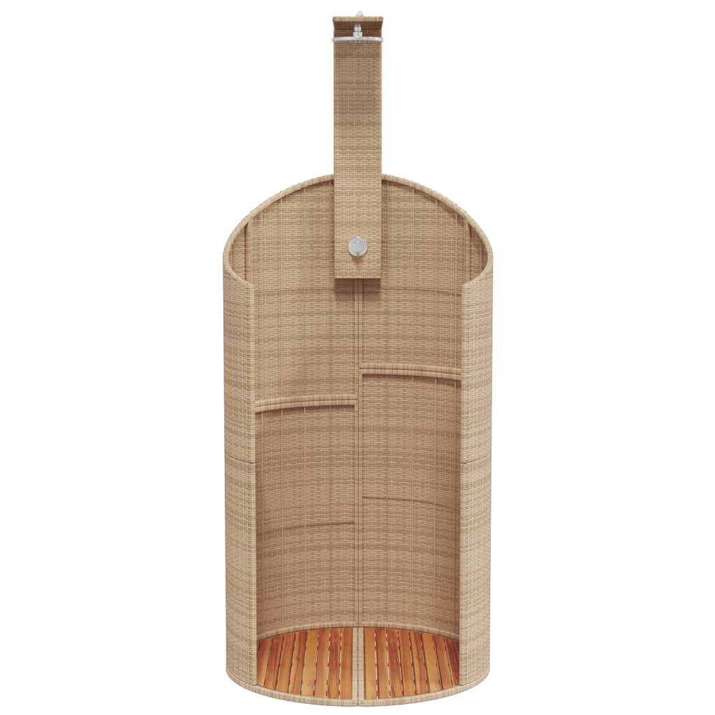 Douche d'exterieur  Corinth Naturel  100 X 100 X 241,5 cm  - P87211N - Image 5