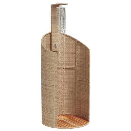 Douche d'exterieur Corinth Naturel 100 X 100 X 241,5 cm - P87211N - Image 4