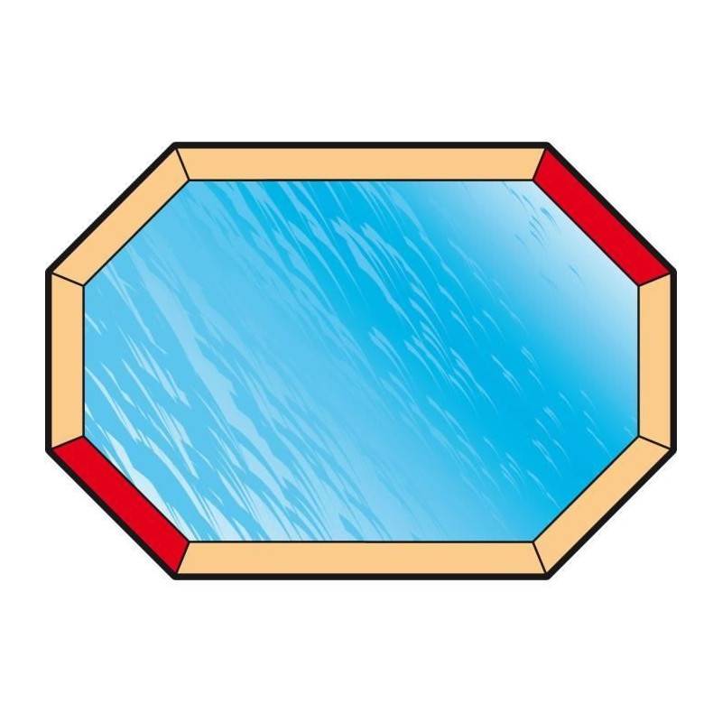Ubbink - Bâche de protection piscine Azura Ubbink 550 gr, Dimensions Azura 400 x 610 cm - Imagen 6