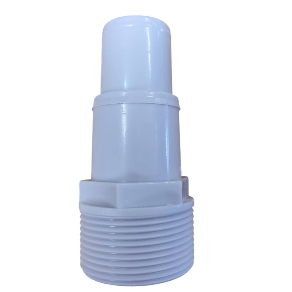 Un seul adaptateur universel pour tuyau flottant et pour skimmer piscine 32 a 38 mm en 1 pouce 1/2. - Imagen 1