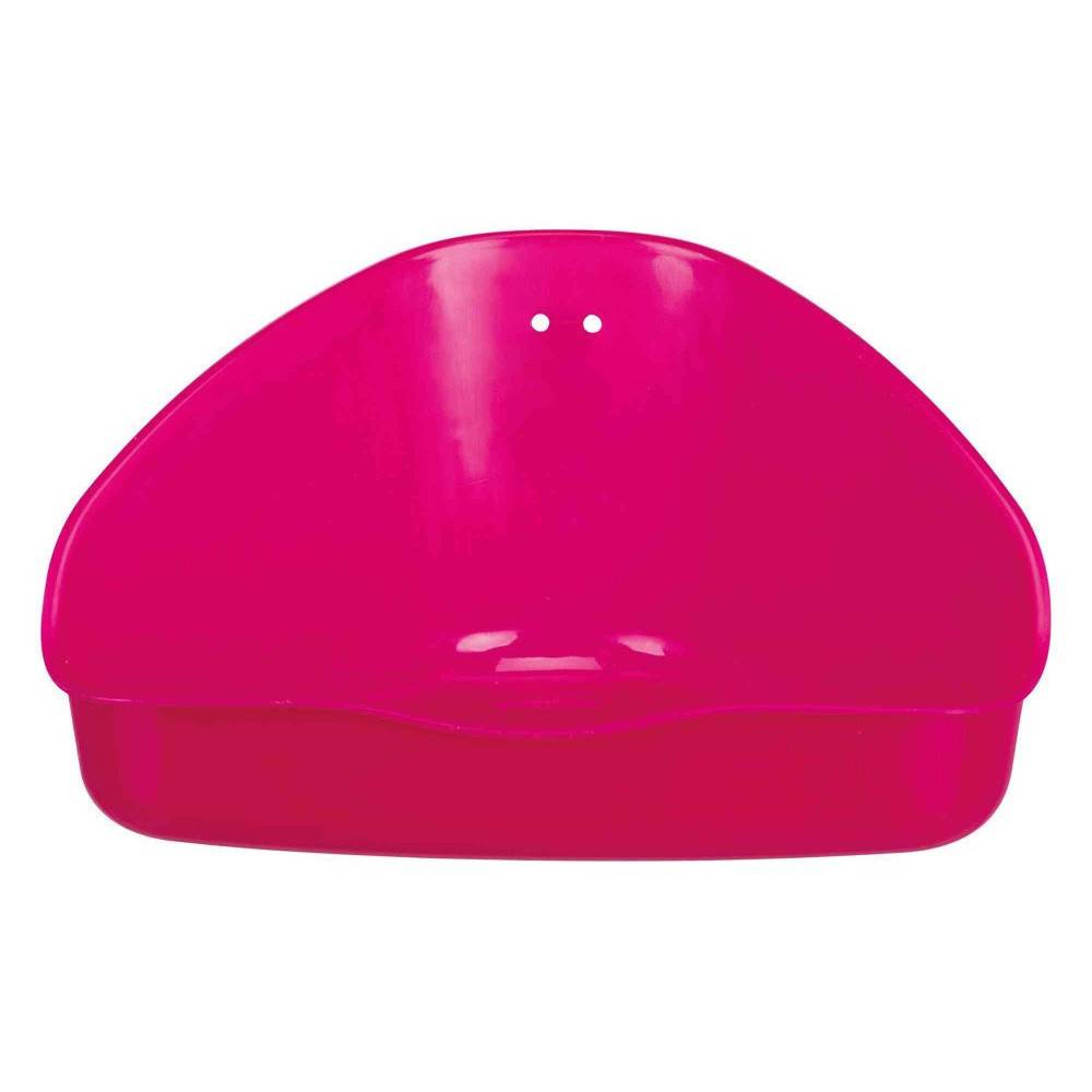 Trixie - Bac à litière d'angle 16 X 7 X 12 cm  pour hamsters , souris couleur aléatoire - Imagen 1