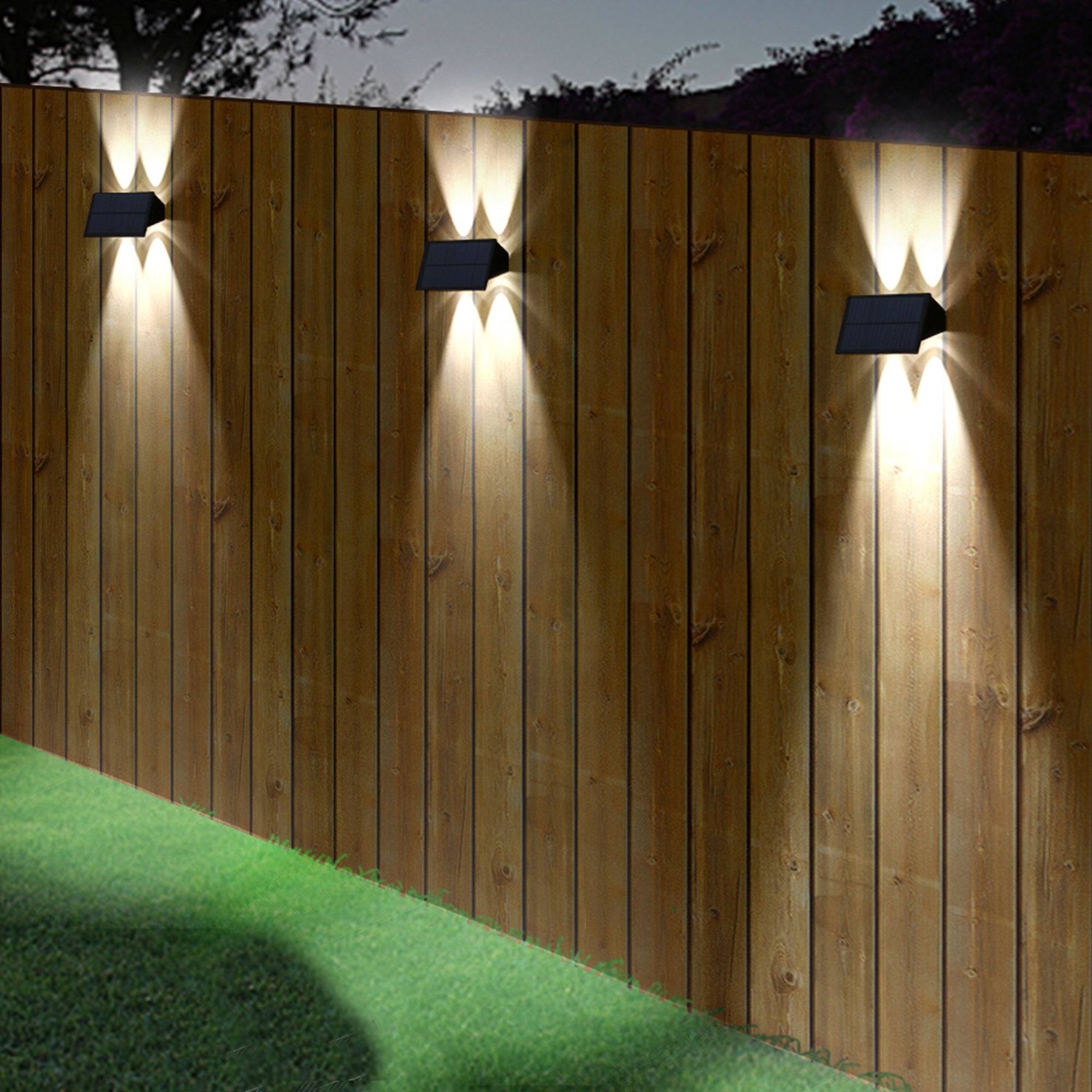 Lumisky - 2 Appliques murales solaires BLINKY H18 cm - Imagen 2