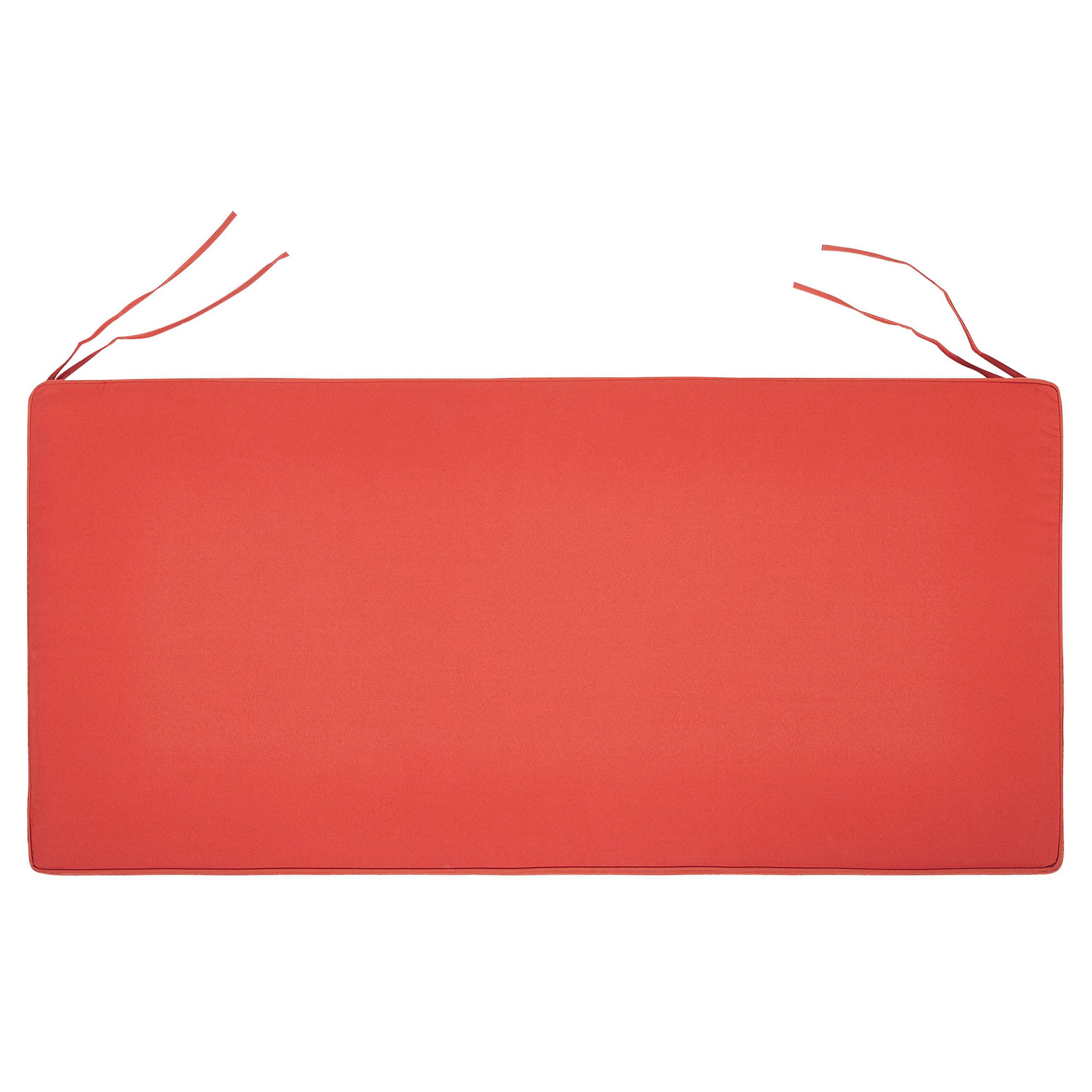 Beliani - Coussin d'assise d'extérieur Polyester Rouge foncé VIVARA Beliani - Imagen 3