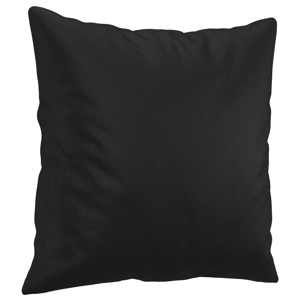 Lot de 2 coussins décoratifs noir 40 X 40 cm - Prolenta Premium - Image 3