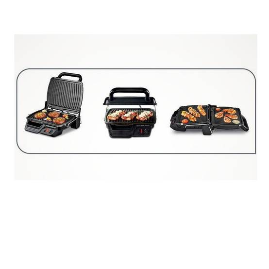 Grill-viande 2000w 600cm² noir GC308812 Tefal - Image 3