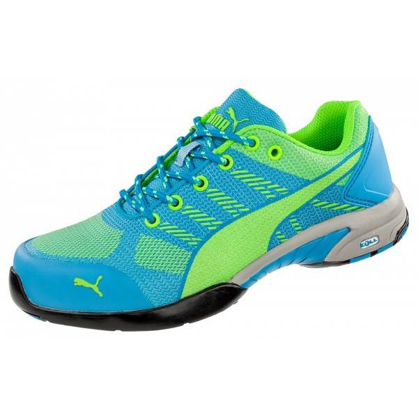 Chaussure femme basse PUMA Celerity Knit Bleu S1P HRO SRC T.42 - 642900-42 - Image 1