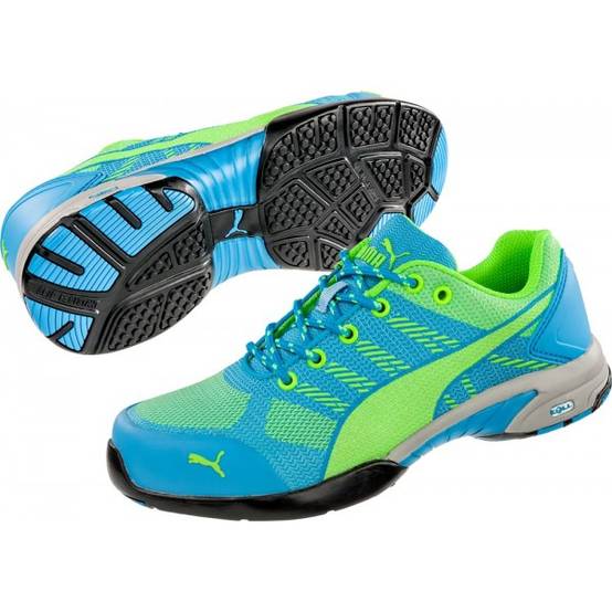 Chaussure femme basse PUMA Celerity Knit Bleu S1P HRO SRC T.42 - 642900-42 - Image 2