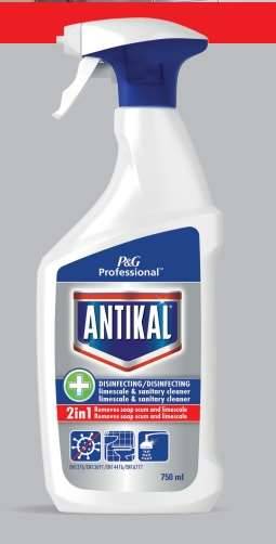 Désinfectant Sanitaires 2en1 anti calcaire - Lot de 20 Spray de 750ml - Procter & Gamble France
