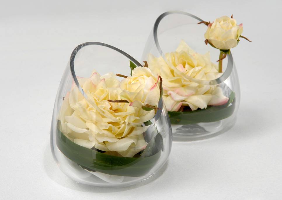 Galets en verre blancs - Seau de 4 kg - Image 3