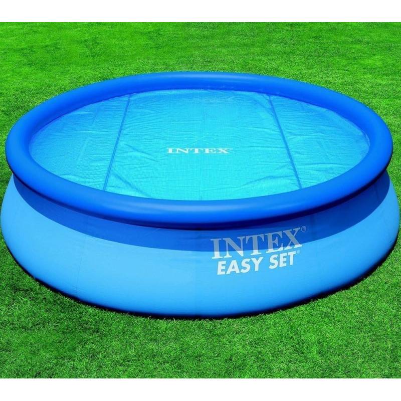 Bâche à bulles ronde pour piscines D. 4,57 m Intex - Image 2