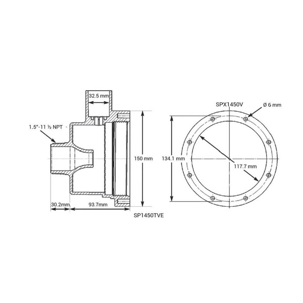 Turbo jet liner SP1450TVE HAYWARD - Imagen 4