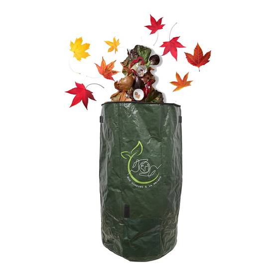 Sac de Compost pour Jardin 127L Coloris Vert - HARPER - Image 5