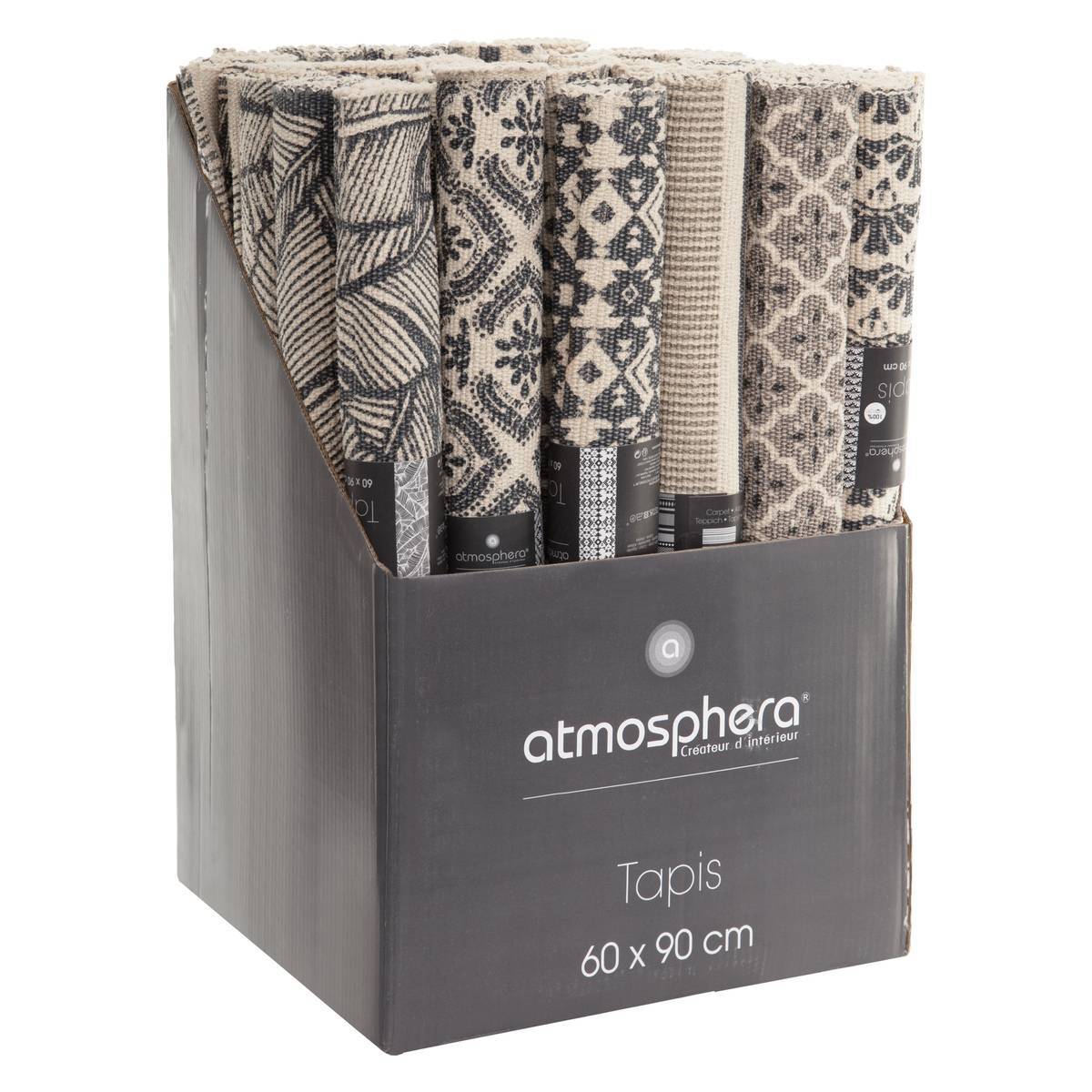 Atmosphera - Tapis imprimé coton 60x90cm - Atmosphera Créateur d'intérieur - Imagen 3